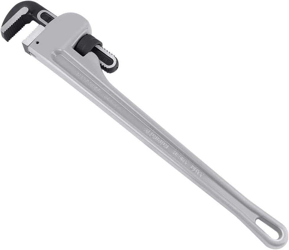 24 inch Aluminum Straight Pipe Wrench Pack of 2 L8757