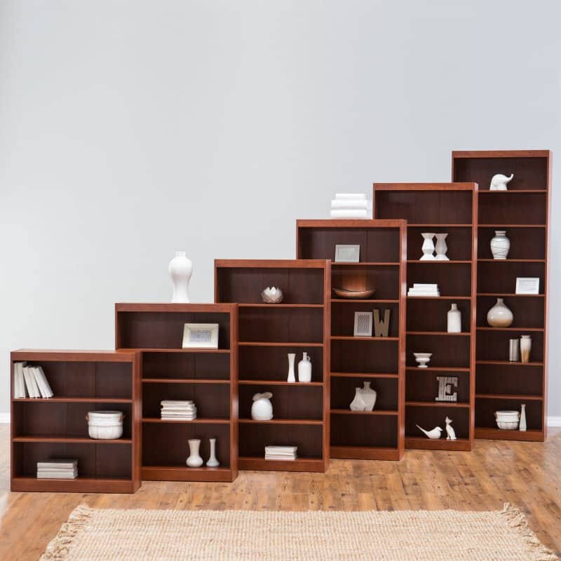 Cherry Heavy Duty Bookcase U4563