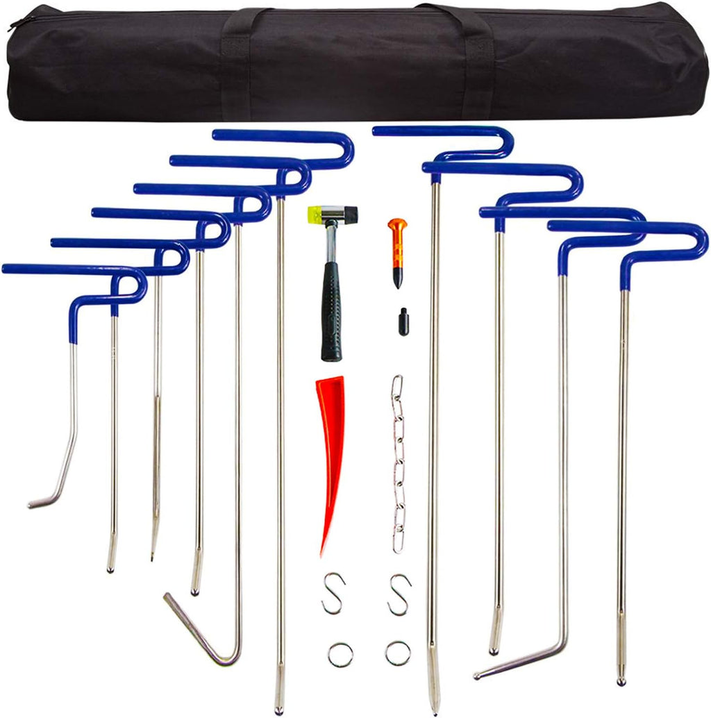 Dent Removal Rods Set Paintless Dent Repair Tools Kit Z563