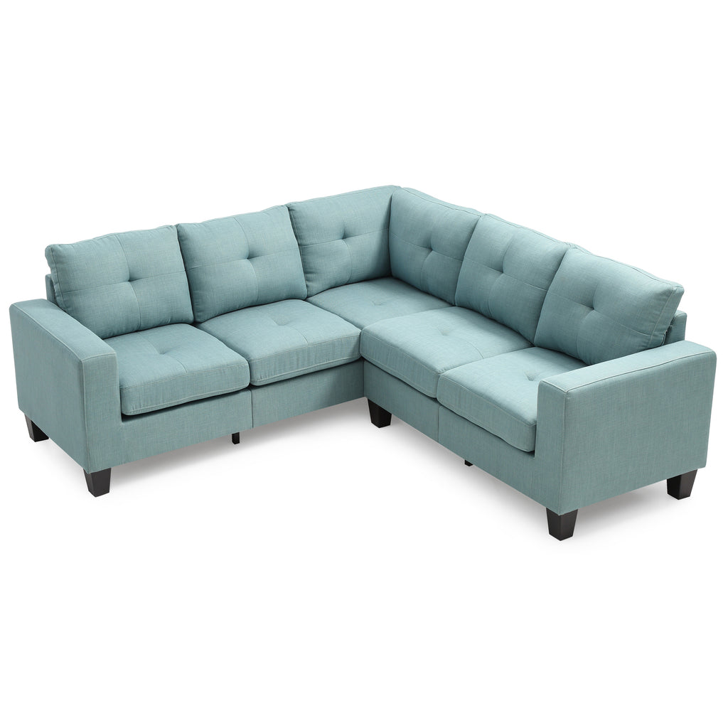 Teal Sectional A727725