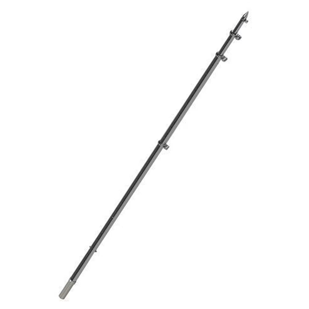 18' Silver Aluminum Tele-Outrigger Poles R957454