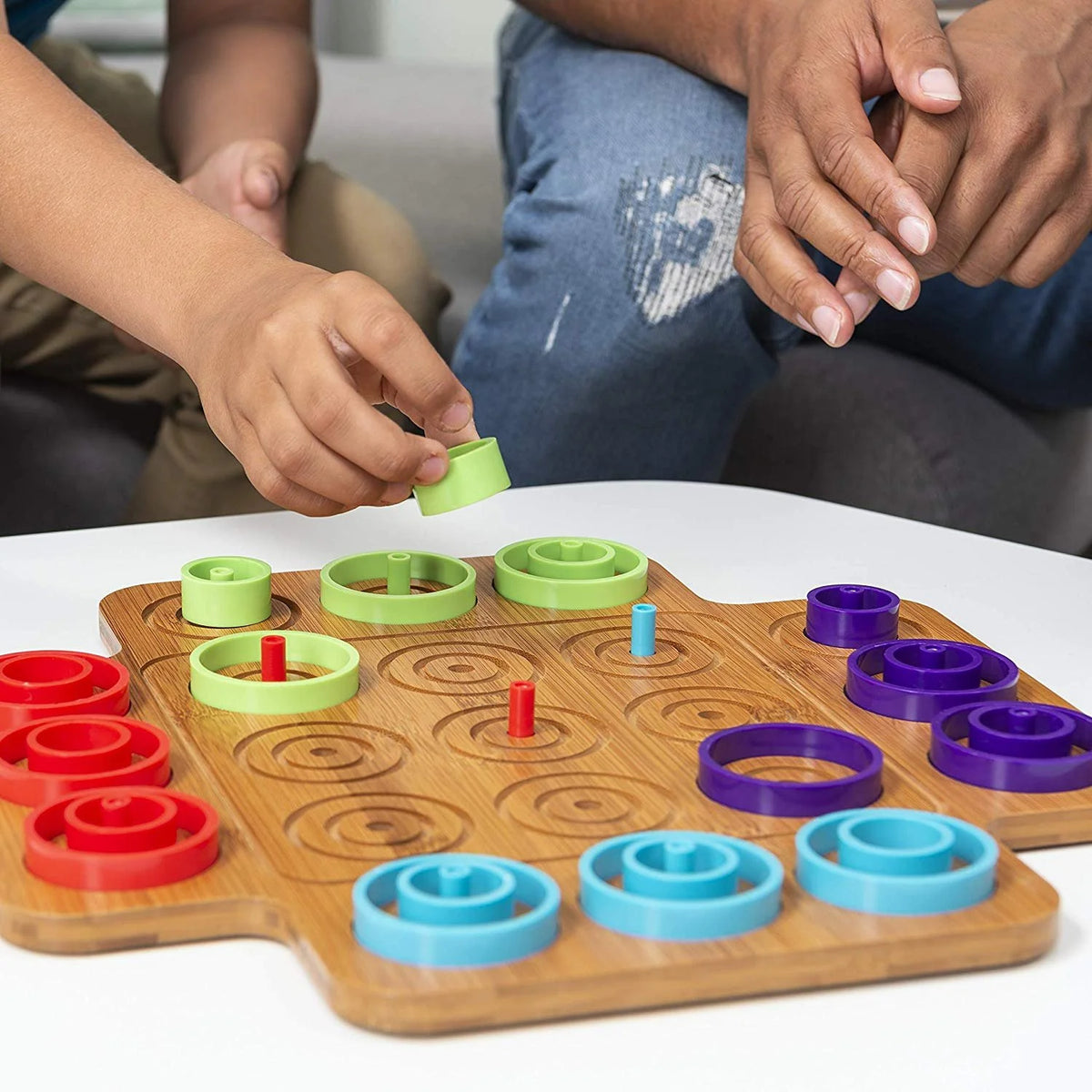 Multicolored Strategy Board Game O18879