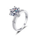 3ct Moissanite Rings 925 Sterling Silver T455444