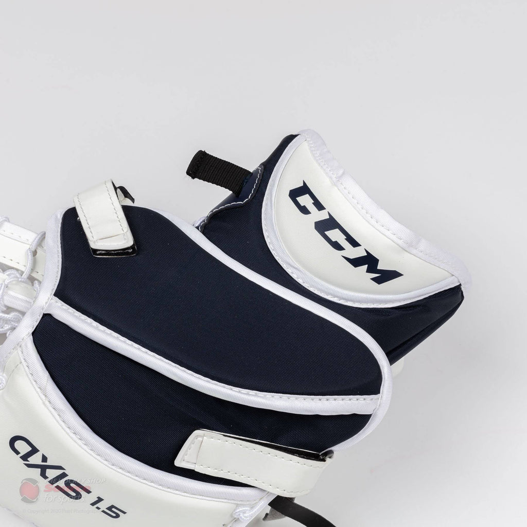 White/Black Junior Goalie Glove N263