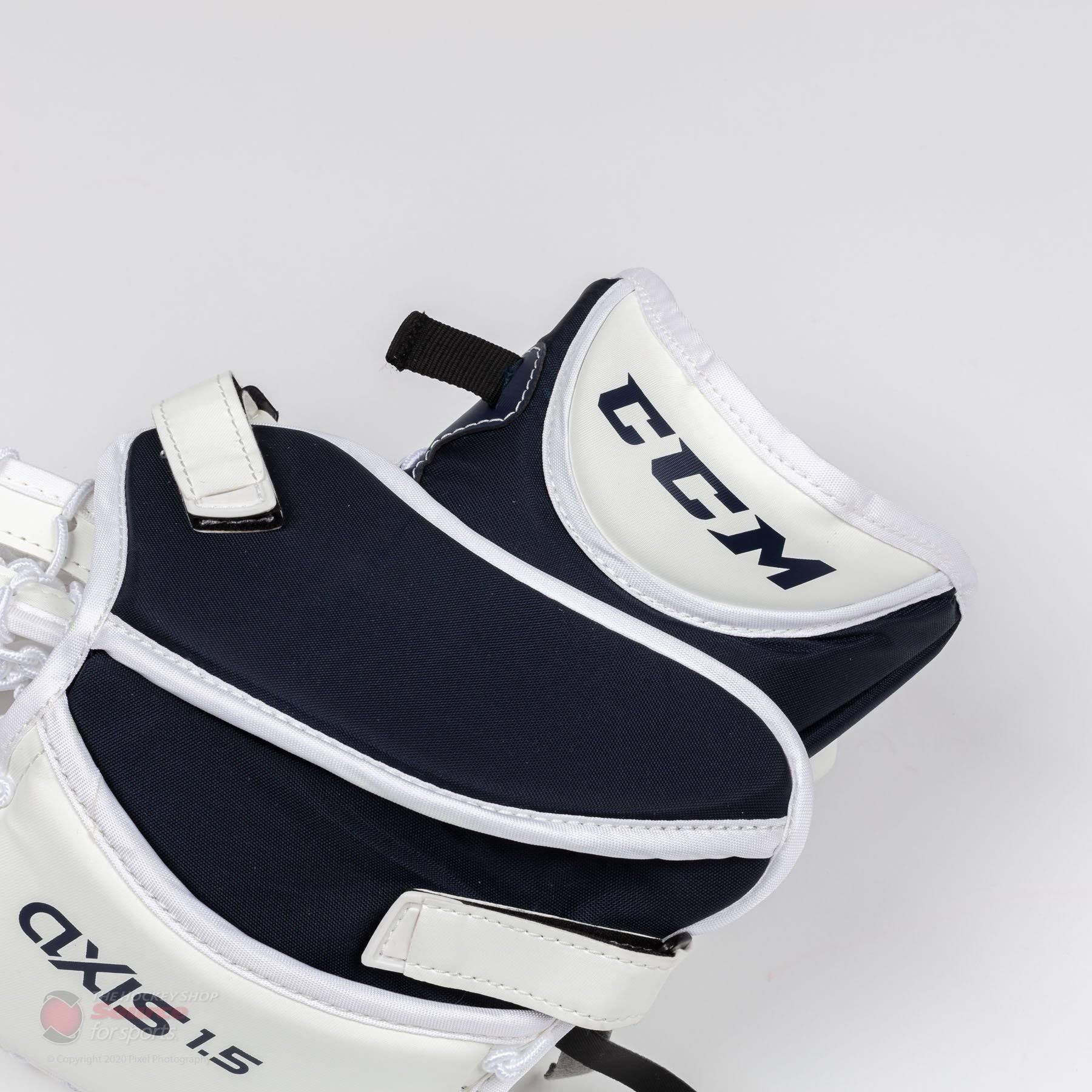 White/Black Junior Goalie Glove N263