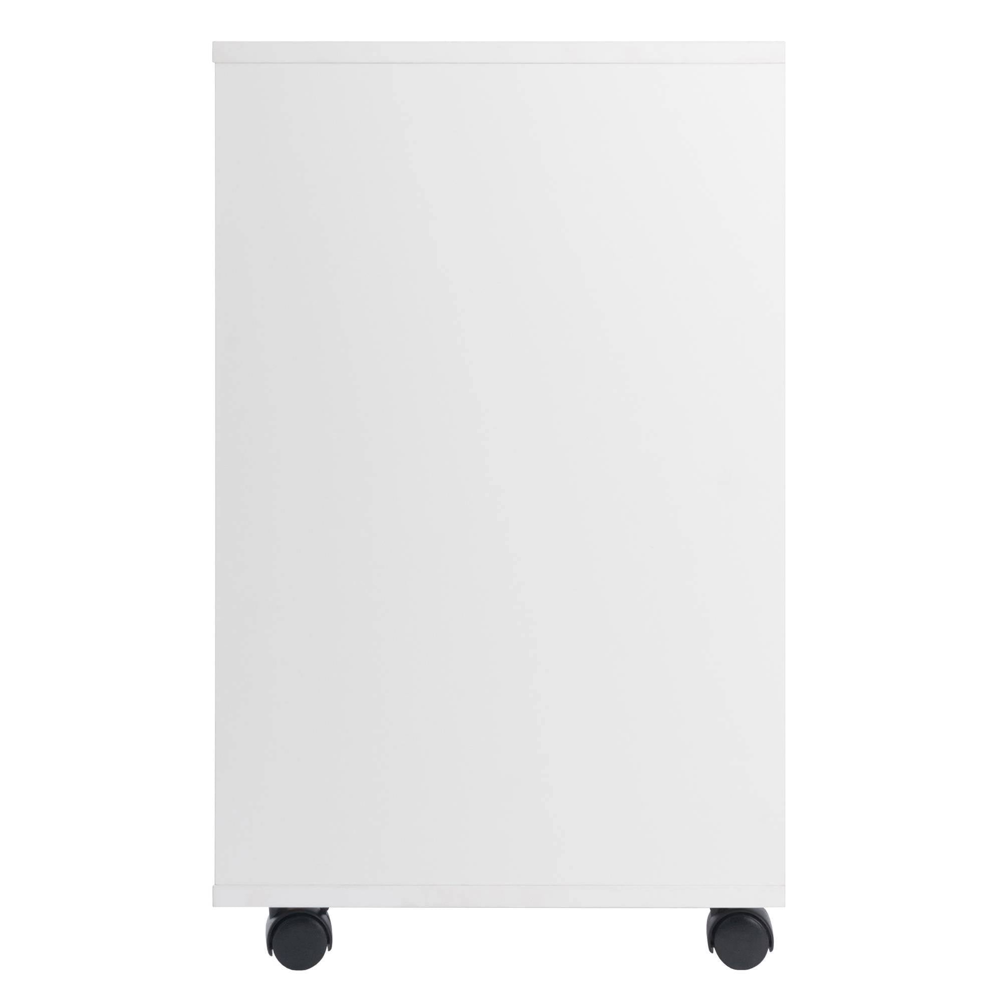 White 5-Drawer Composite Wood Cabinet L56667