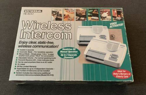 Wireless Intercom Handsfree Set of 2 O9229