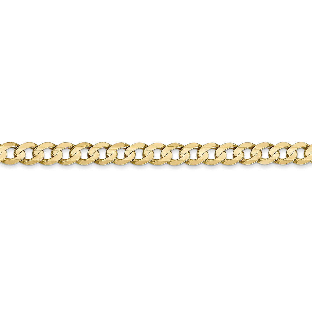 14 Karat Yellow Gold 4.5mm Curb Chain E774780