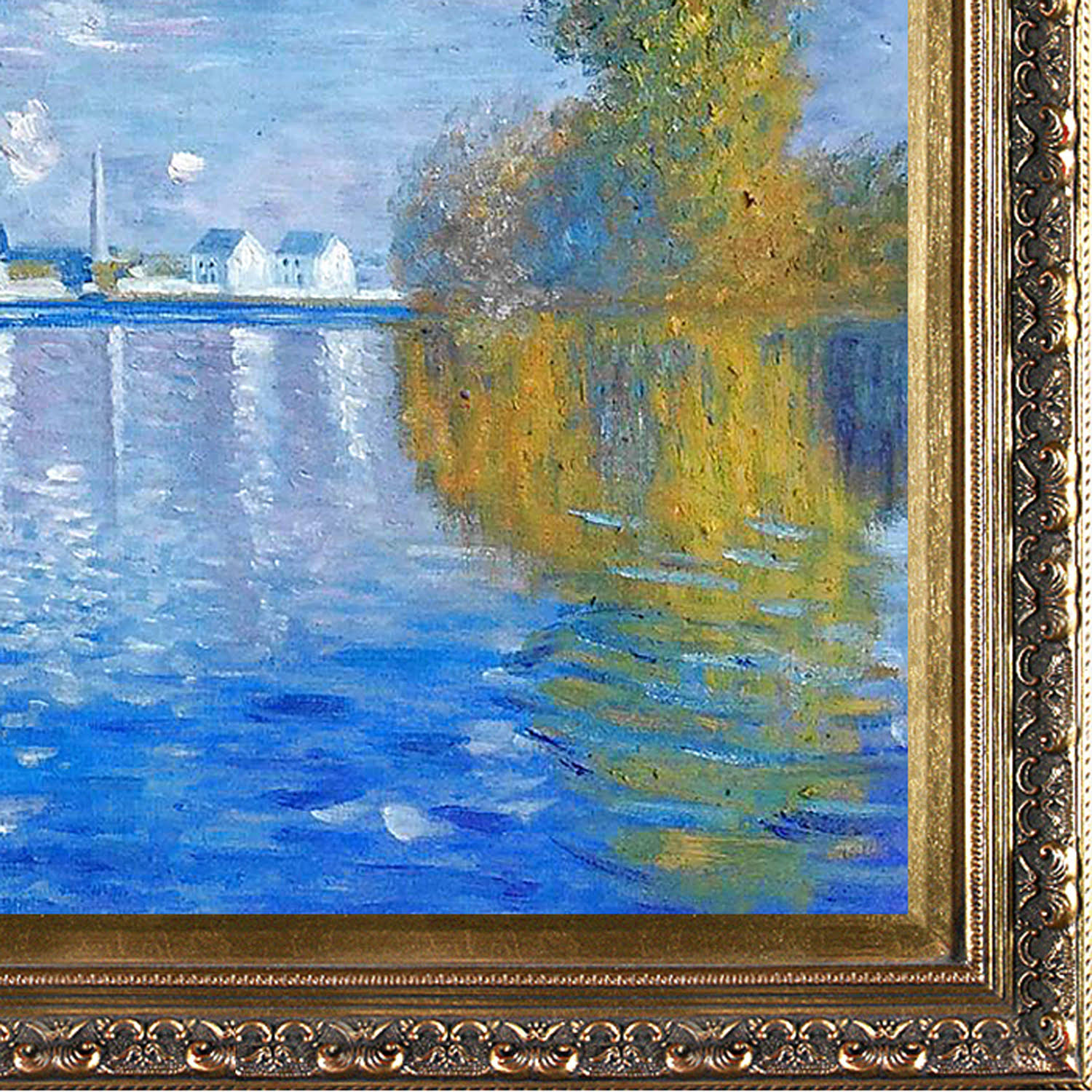 Hand Painted Framed Oil Reproduction on Canvas Q610711
