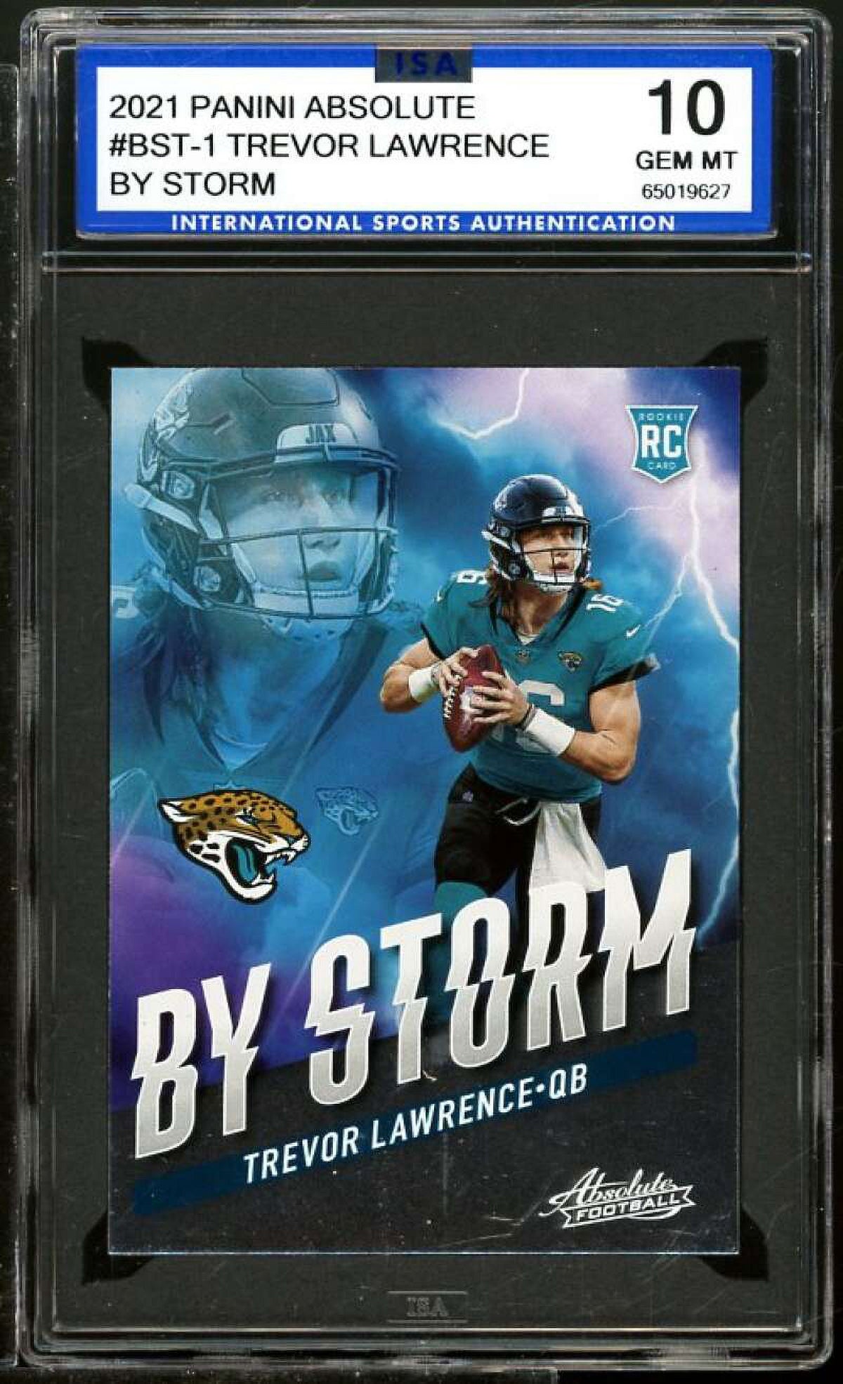 2021 Panini Absolute Rookie Card #BST-1 ISA 10 GEM MINT P717