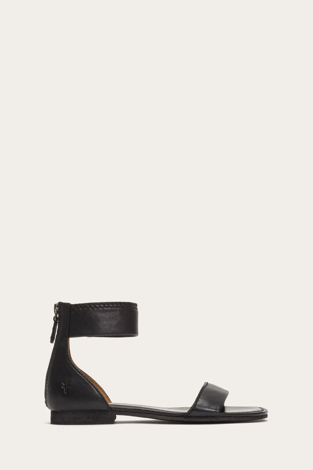 Black Ankle Zip Boots Z240355