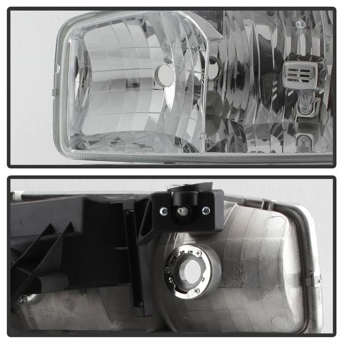 Crystal Headlights and Bumper Lights for GMC Sierra 99-06 / Yukon 00-06 A792