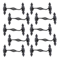 Black Wrought Iron Birdcage Cabin Hook D327917