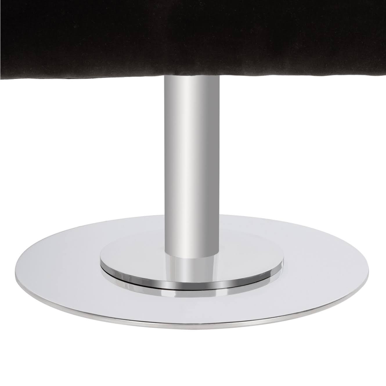 Almond Velvet Swivel Tub Chair E2634