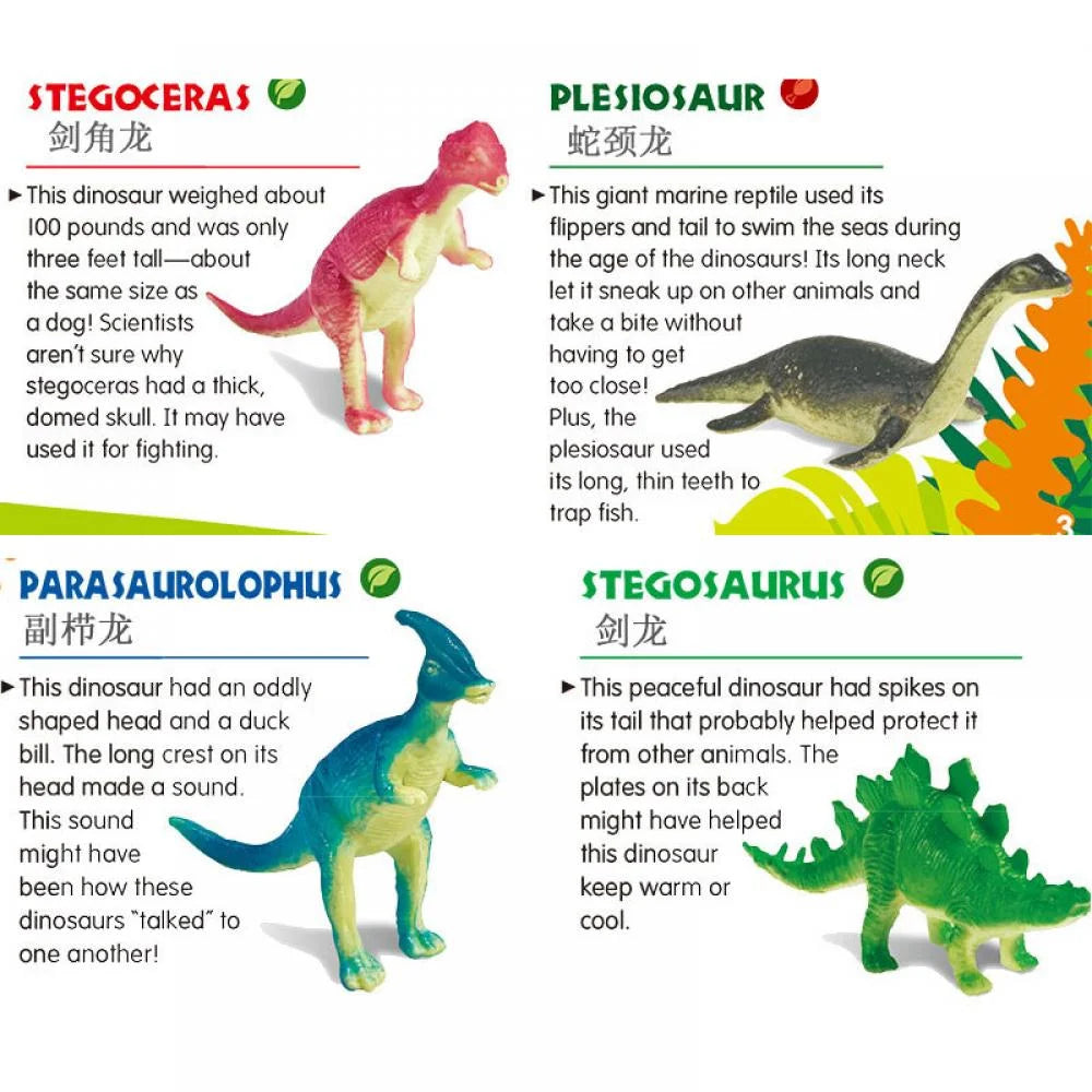 Dinosaur Eggs Excavation Kit with Dino Models Toy W3911