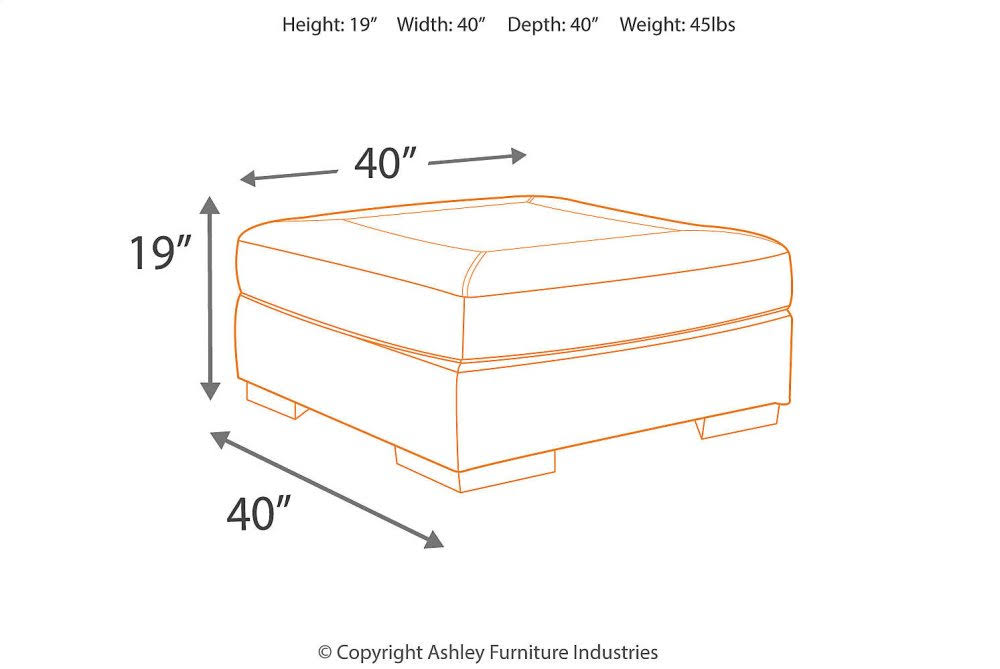 Oversized Accent Ottoman Y413