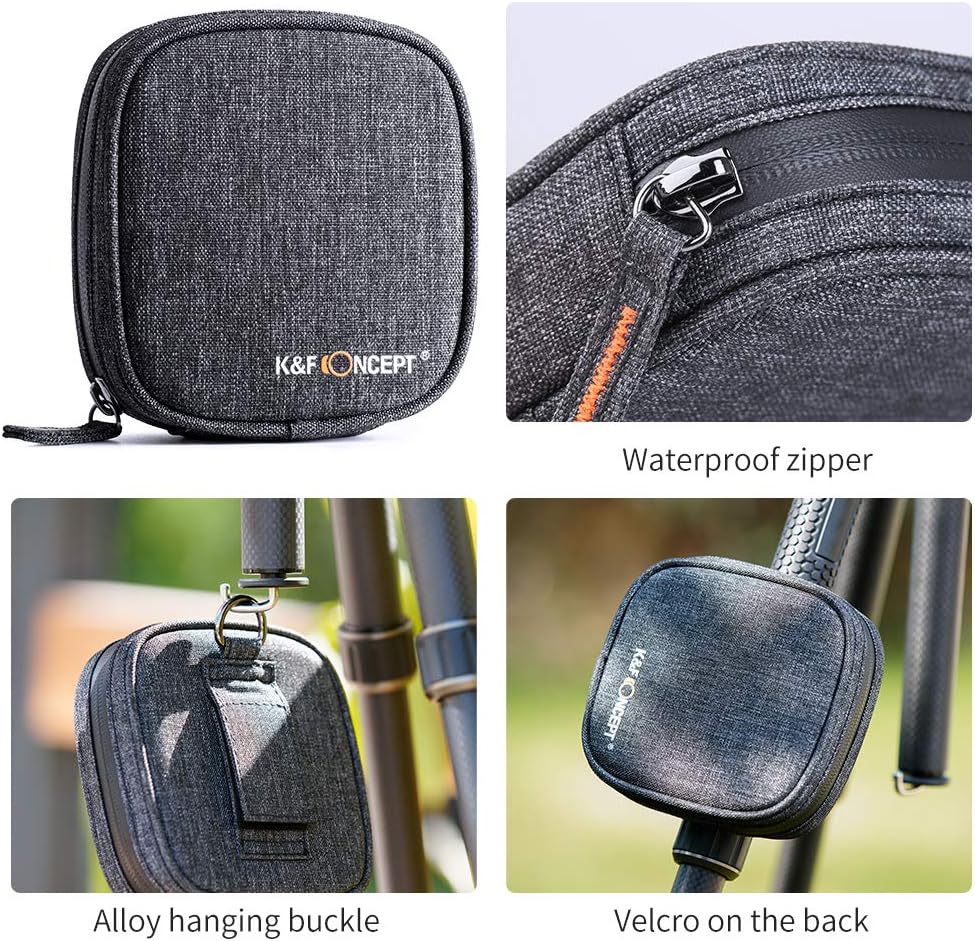 72mm Neutral Density ND4 ND8 ND64 ND1000 Filter Set with Pouch B514