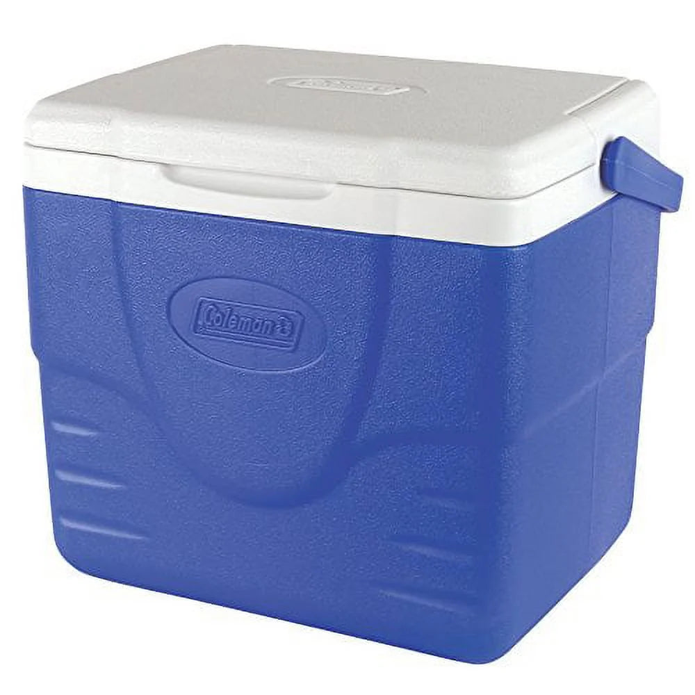 9 Quart Blue White Cooler F109