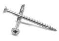 8 x 2 1/2 x 22 Deck Screw Square Drive Flat Head Type 17 Point Stainless Steel 18-8 M60536