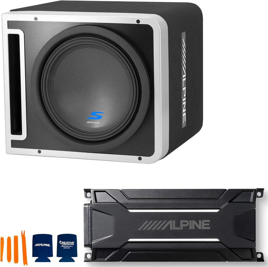 12" Vented Loaded Enclosure with Weather Resistant Amplifier U28202