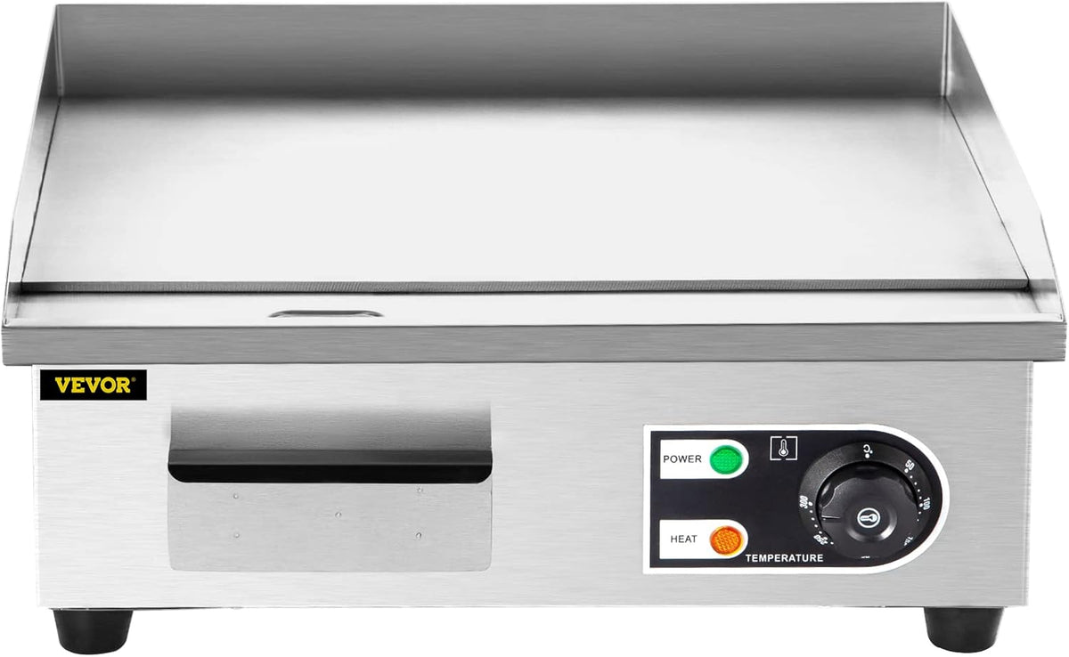 Stainless Steel Electric Countertop Griddle U3088