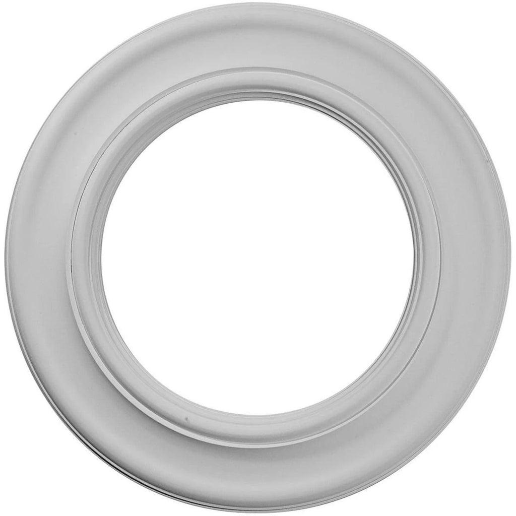20 7/8 inchod x 12 7/8 inchid x 1 inchp Ceiling Medallion H3419