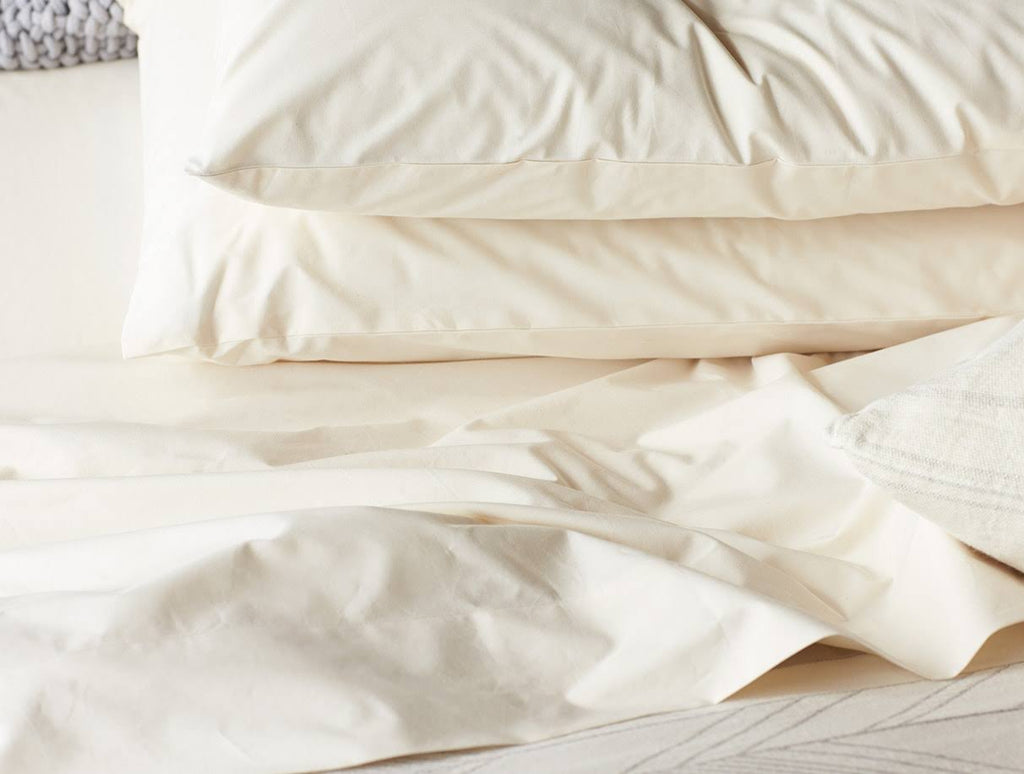 300 Thread Count Organic Percale Fitted Sheet, Twin P145