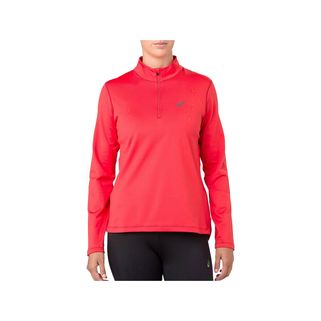 Silver Long Sleeve 1/2 Zip Winter Top H7658