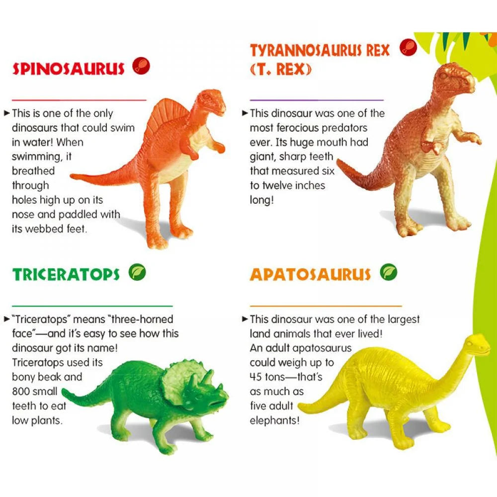 Dinosaur Eggs Excavation Kit with Dino Models Toy W3911