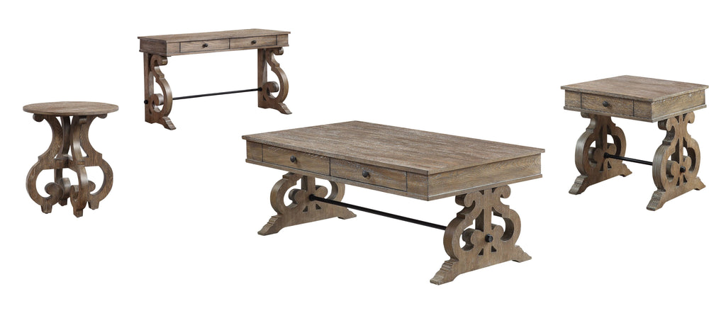 Two Drawer Console Table I792