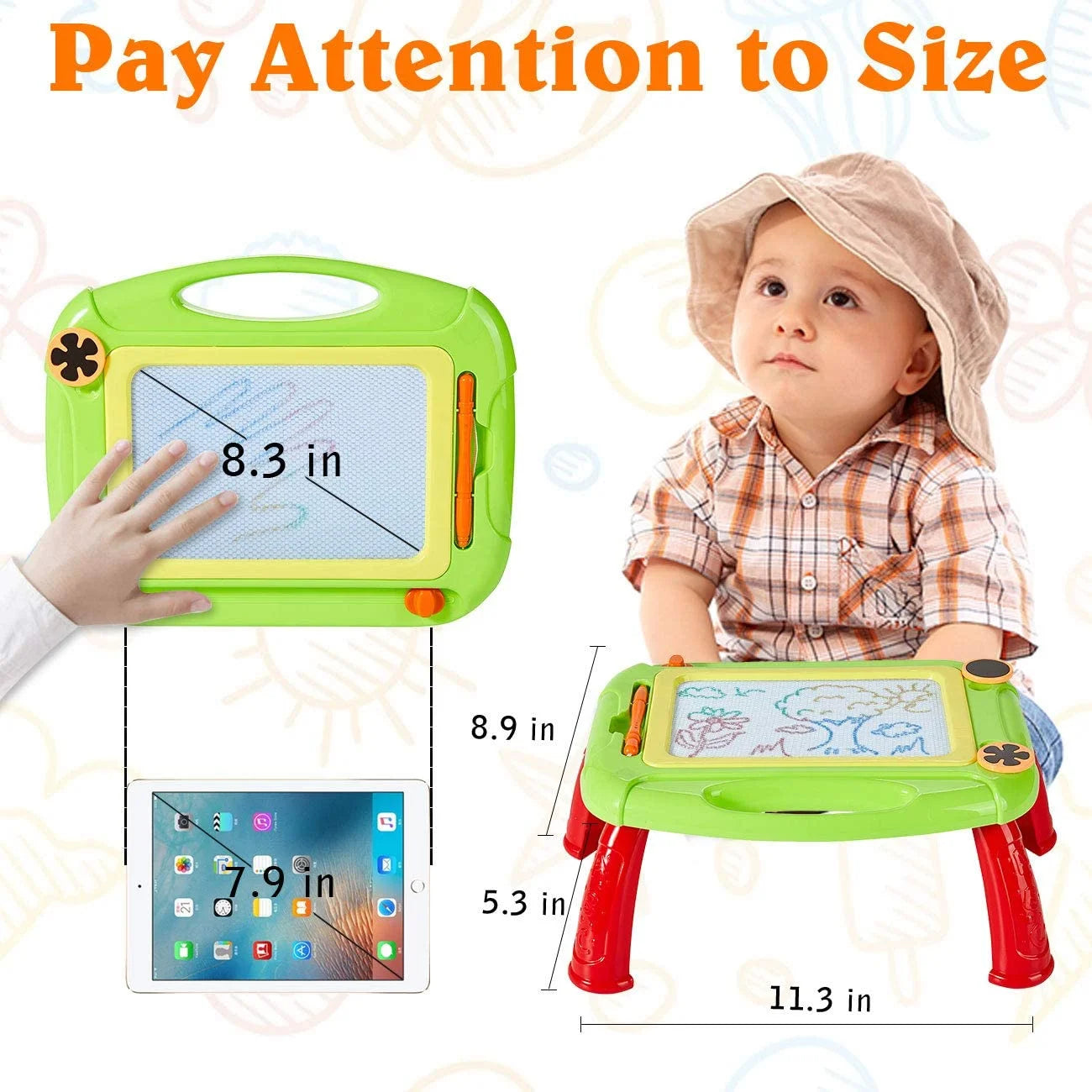 Magnetic Drawing Board for Toddler Toys M470190