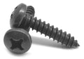 Black Oxide Phillips Pan Head Sheet Metal Screw A239854