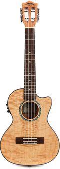 Quilted Maple Acoustic-Electric Tenor Ukulele R437934