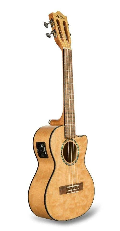 Quilted Maple Acoustic-Electric Tenor Ukulele R437934