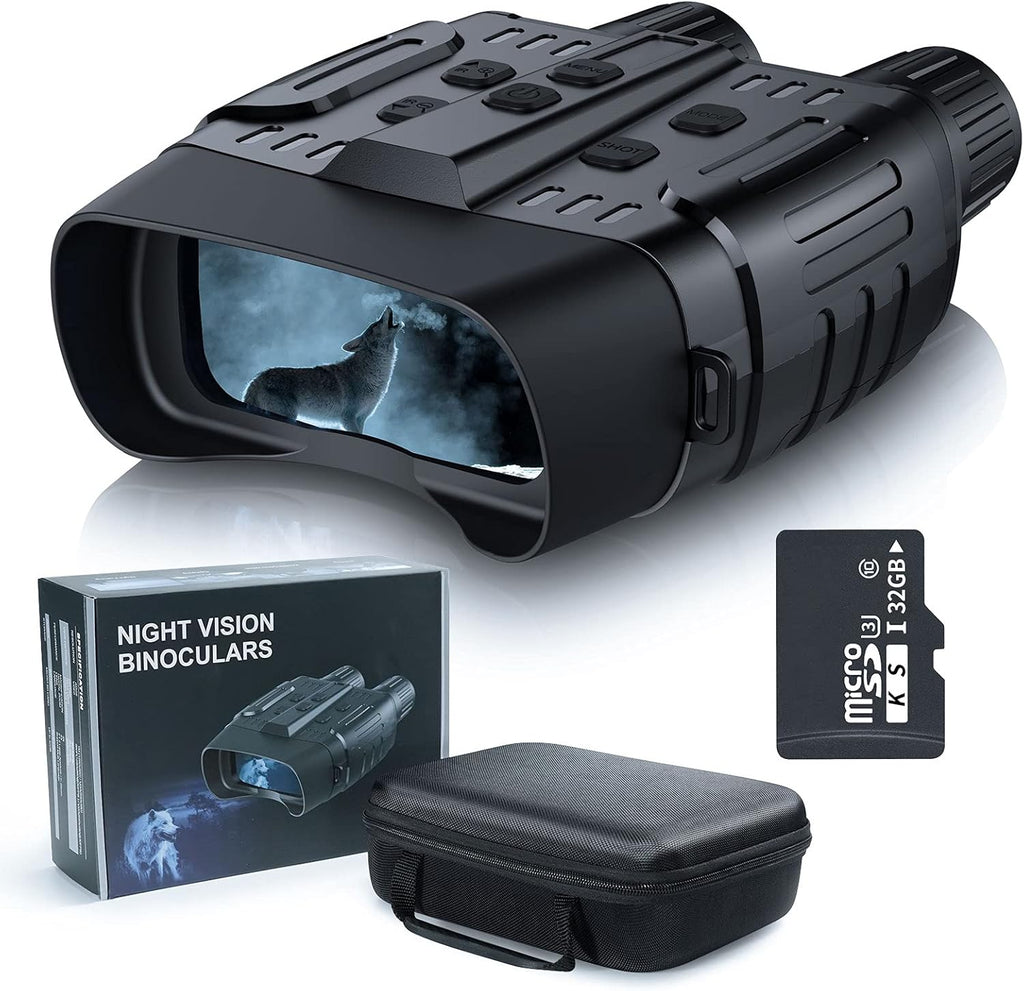 Night Vision Digital Infrared Binoculars with 32GB Memory Card R522