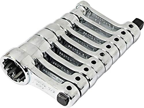 3/8" Drive SAE Torque Adapter Set, 12 Point, 9PC H458
