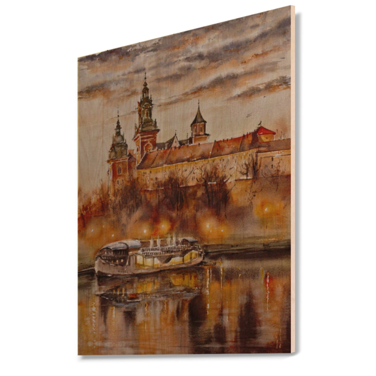 Natural Pine Wood Wall Art Décor 24 In. Wide X 36 In. High S63999