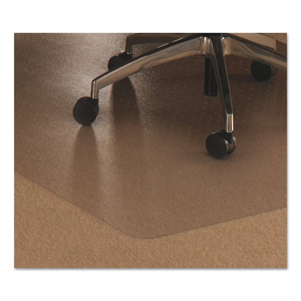 Rectangular Polycarbonate Chair Mat for Plush Pile Carpets J62130