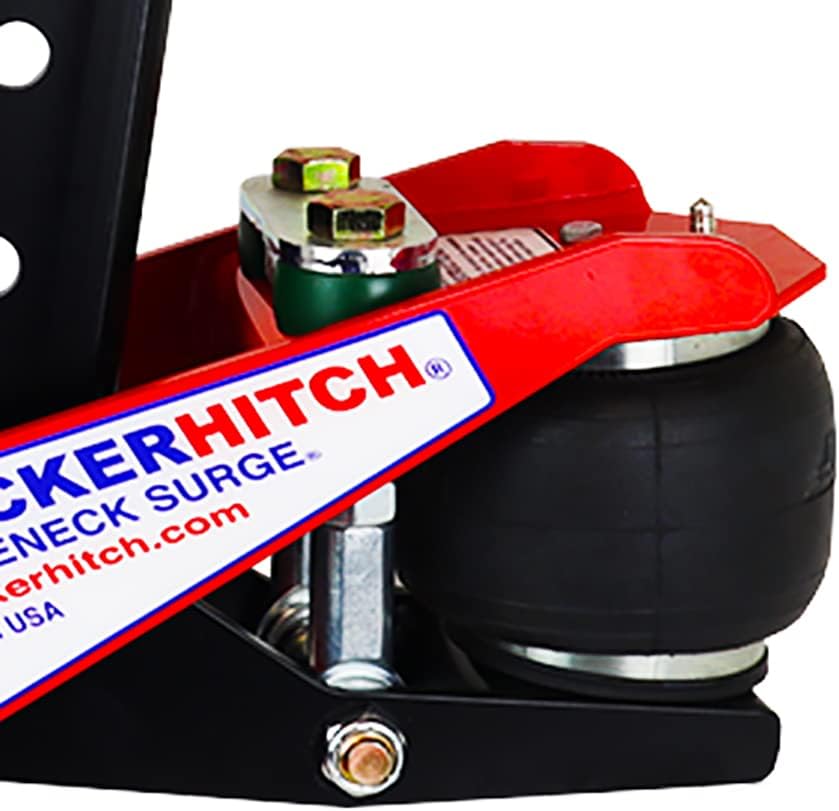 Gooseneck Air Hitch & Coupler, Round 4" Angled Pin 30K SL Coupler O59862