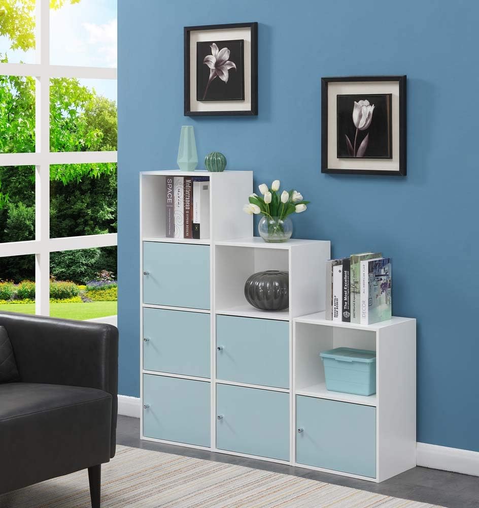 3 Door Cabinet White Sea Foam Pack of 2 K339841