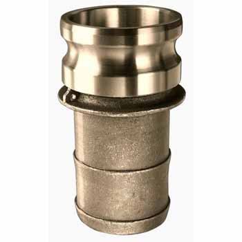 Brass Quick-Acting Coupling Male Adapter x Hose Shank V12305