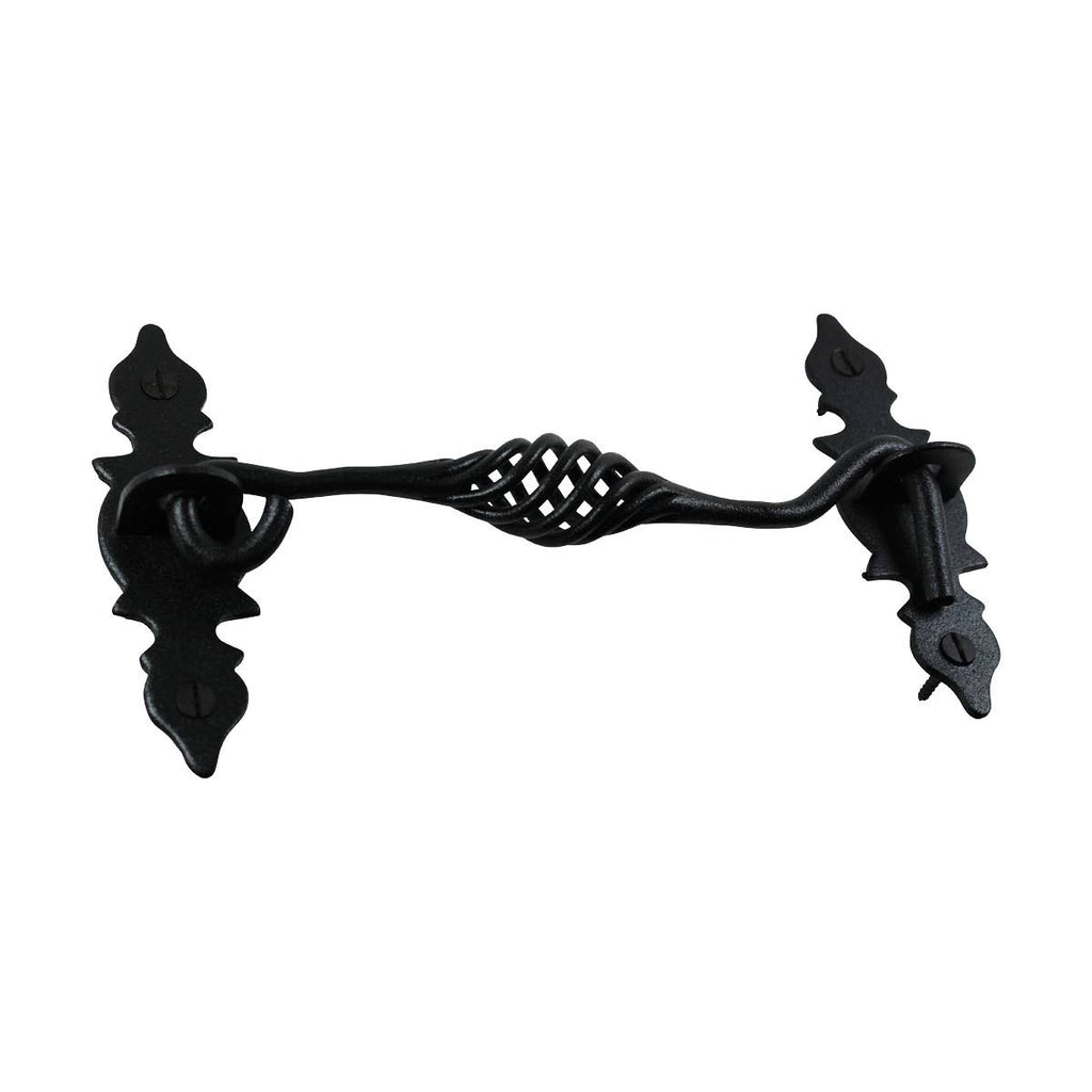 Black Wrought Iron Birdcage Cabin Hook D327917