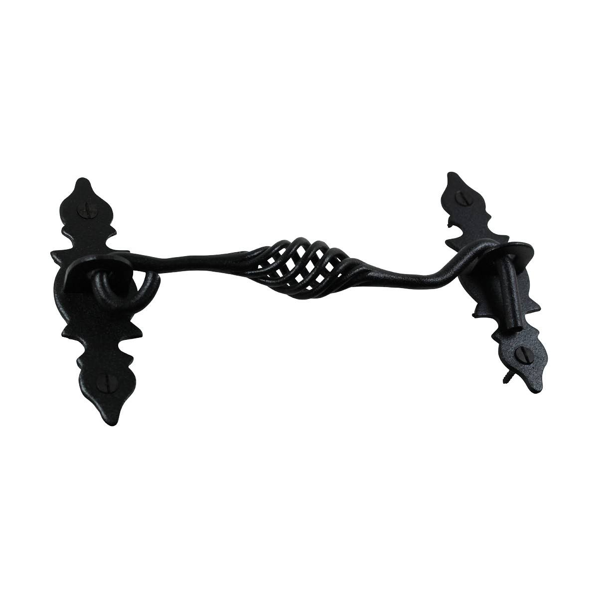 Black Wrought Iron Birdcage Cabin Hook D327917