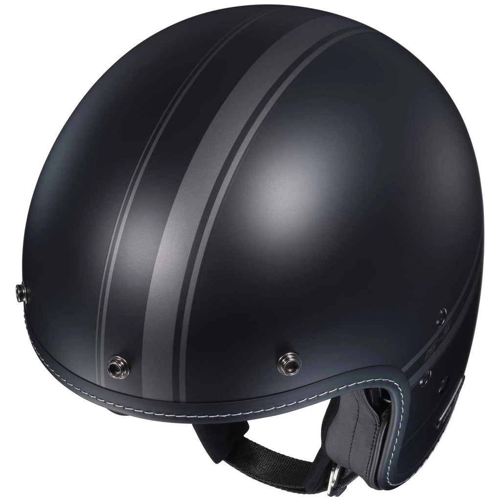 Open Face Helmet in White/Grey, Size XL J480