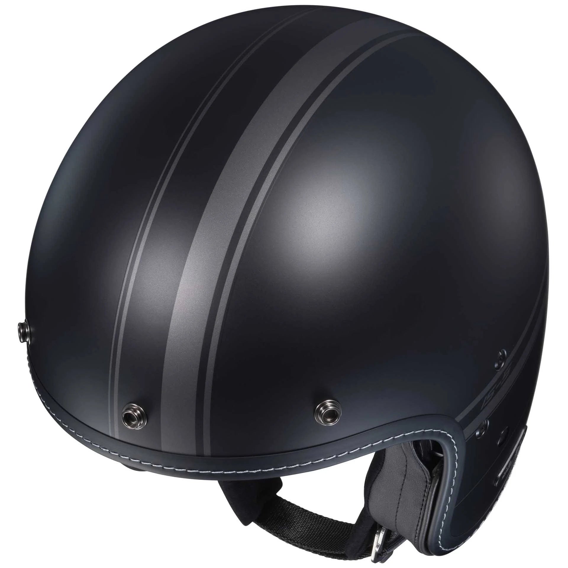 Open Face Helmet in White/Grey, Size XL J480