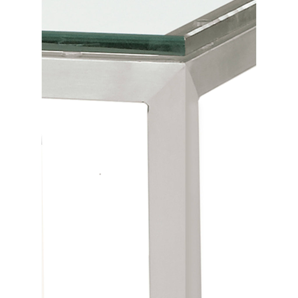 Walnut Top Console Table with Slate Base W96882