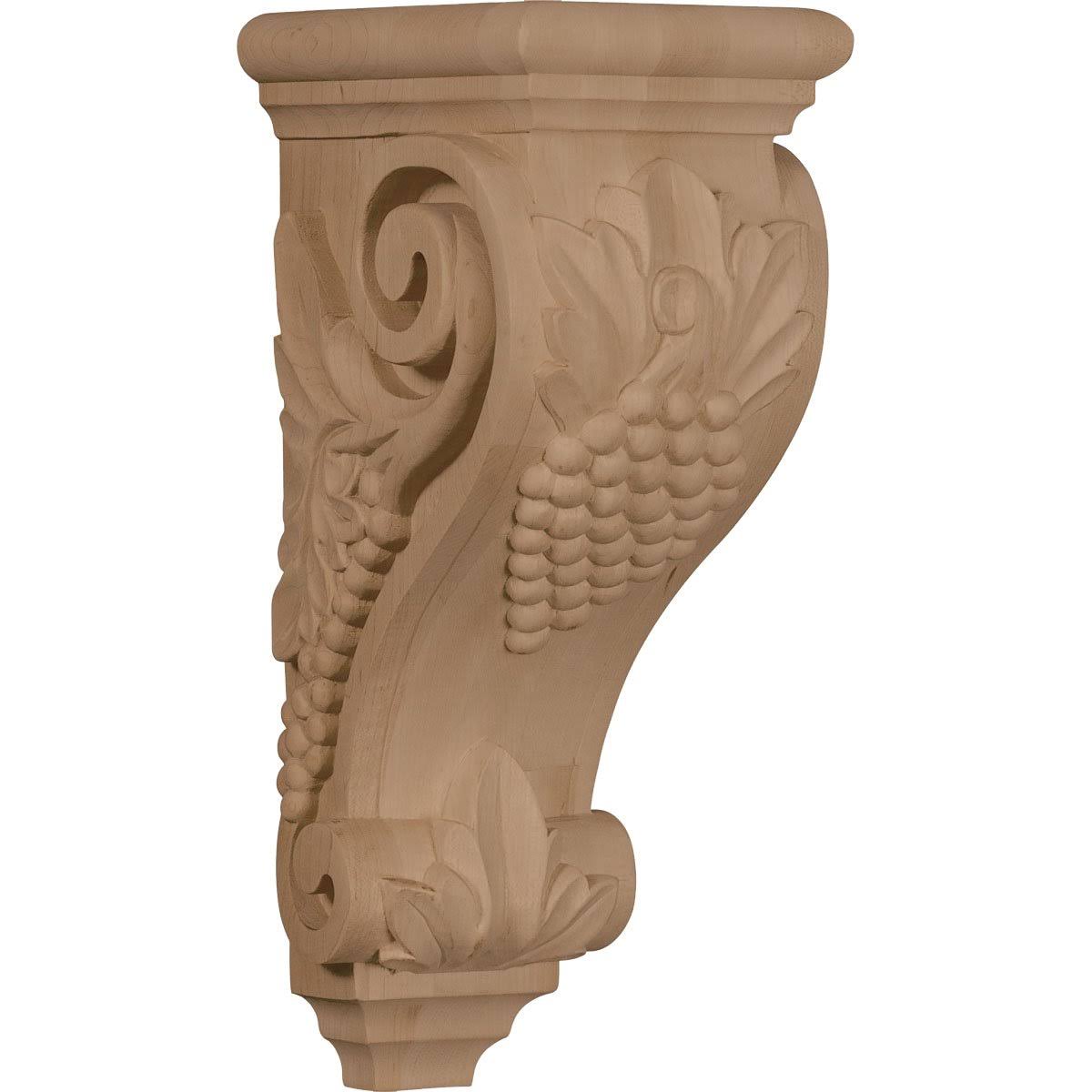 Walnut Large Grape Corbel A98128