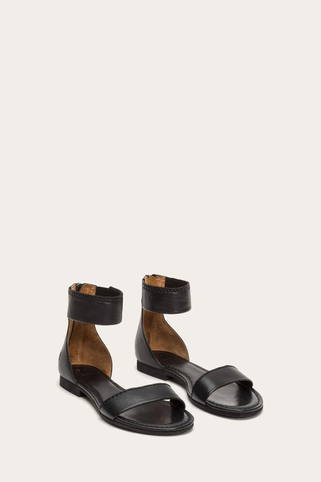 Black Ankle Zip Boots Z240355