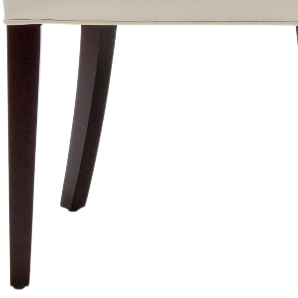 Cream Leather Chair Y43940