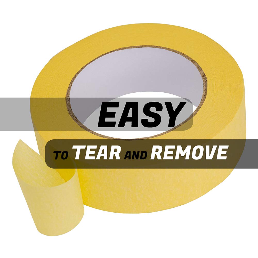 30-Pack Automotive Masking Tape Yellow 36mm x 55m P79327